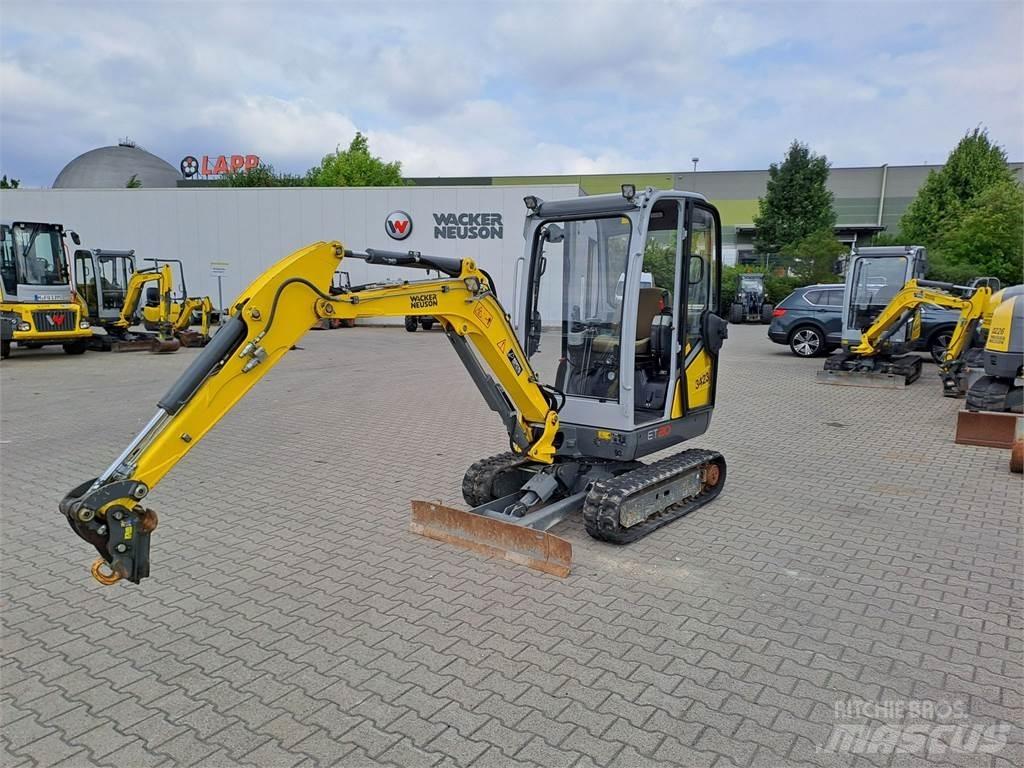 Wacker Neuson ET20 Paletli ekskavatörler