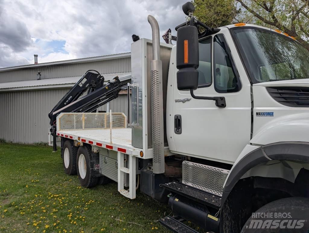 International 7500 Araç üzeri vinçler
