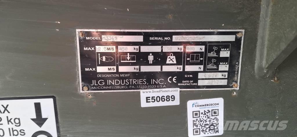 JLG M 3369 Makasli platformlar