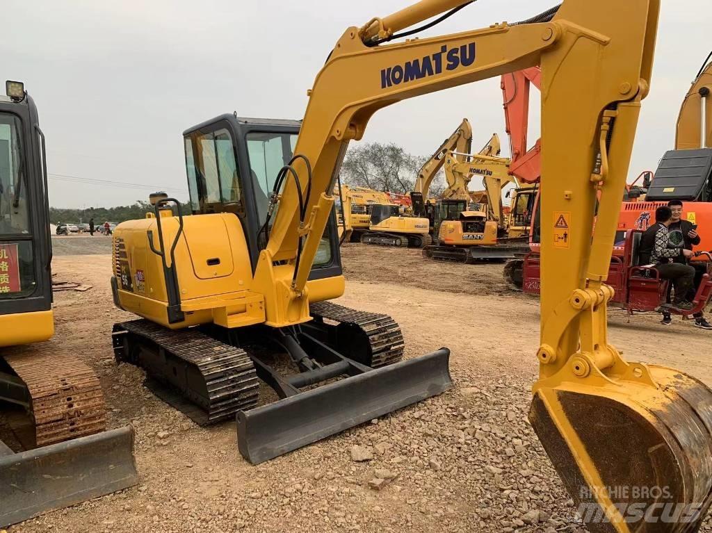 Komatsu PC 56 Mini ekskavatörler, 7 tona dek
