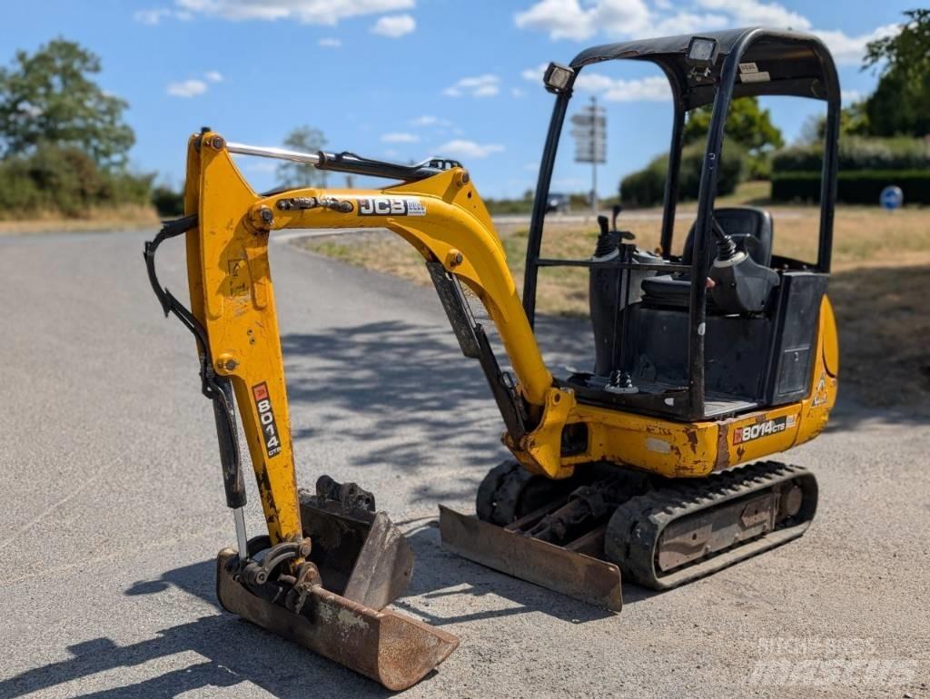 JCB 8014 CTS Mini ekskavatörler, 7 tona dek