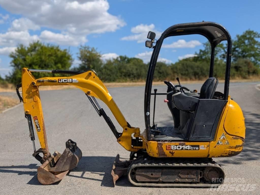 JCB 8014 CTS Mini ekskavatörler, 7 tona dek