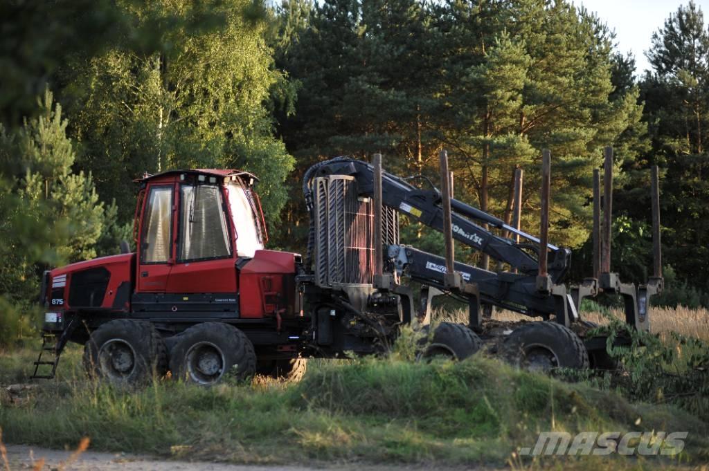 Komatsu 875 Tomruk yükleyici traktörler