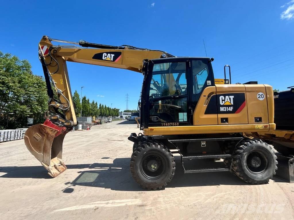 CAT M 314 F Lastik tekerli ekskavatörler