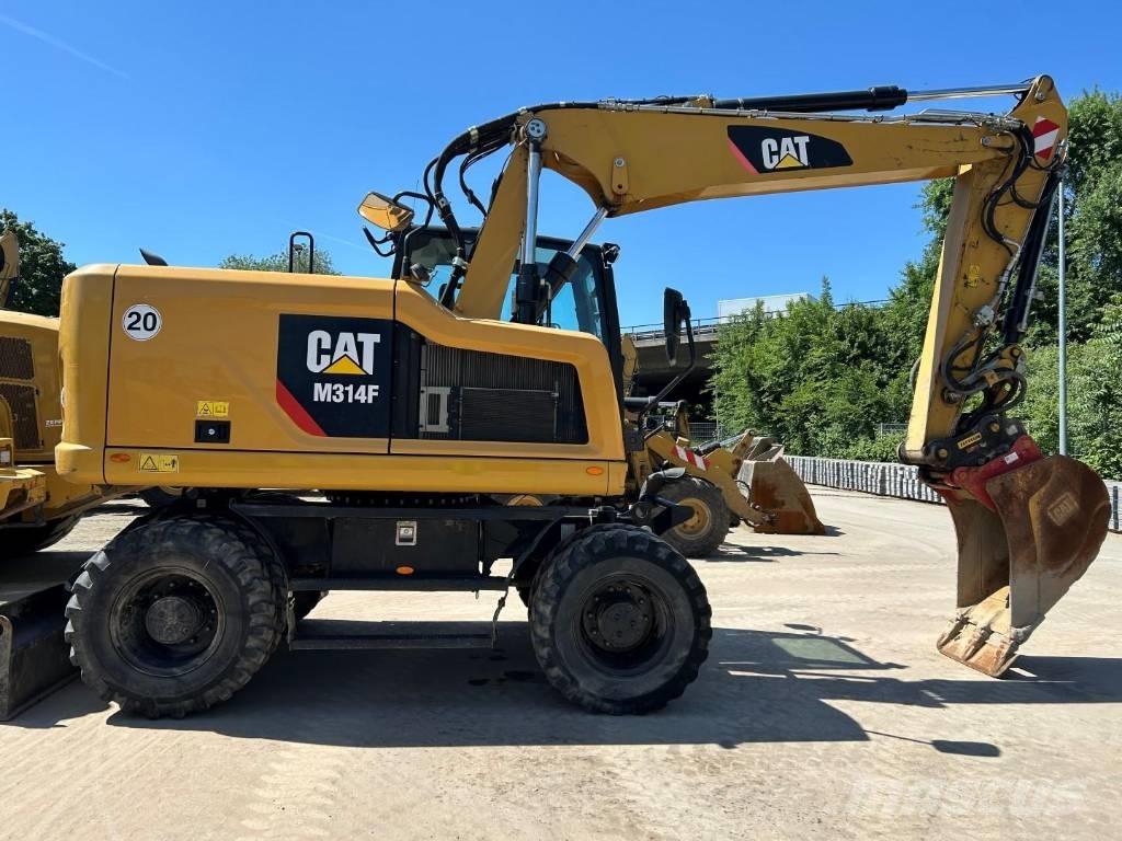 CAT M 314 F Lastik tekerli ekskavatörler