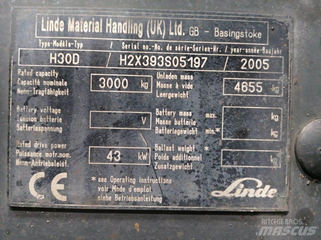 Linde H30D Dizel forkliftler