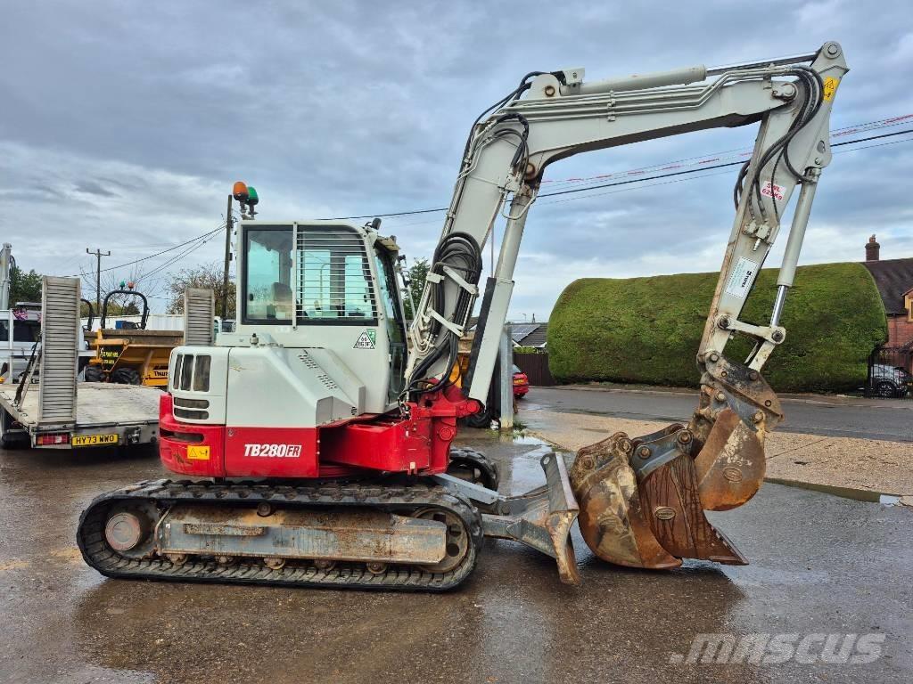 Takeuchi TB 280 FR Midi ekskavatörler 7 - 12 t
