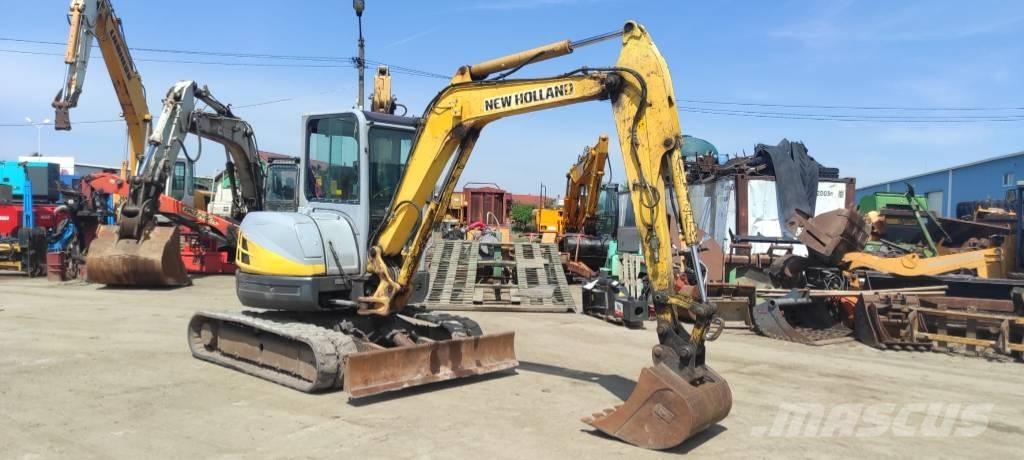 New Holland E 50.2 C Mini ekskavatörler, 7 tona dek