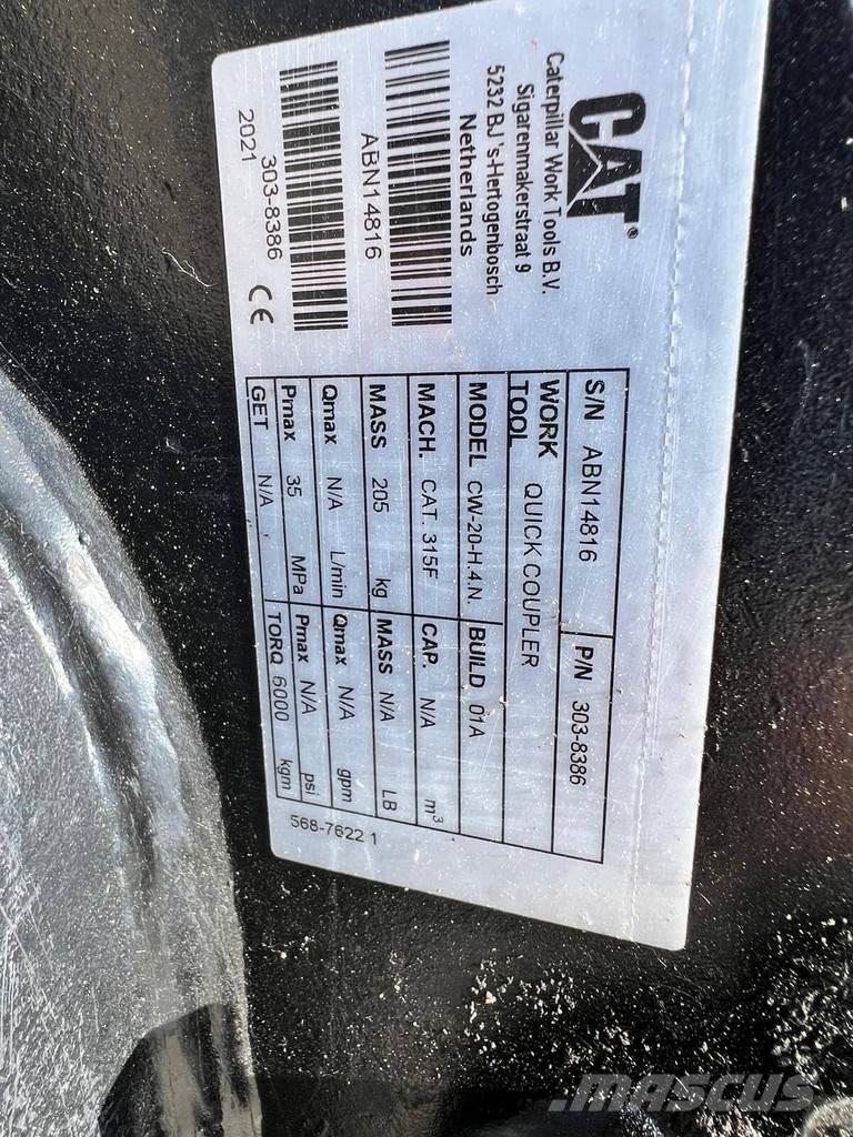 CAT M314-07 Lastik tekerli ekskavatörler