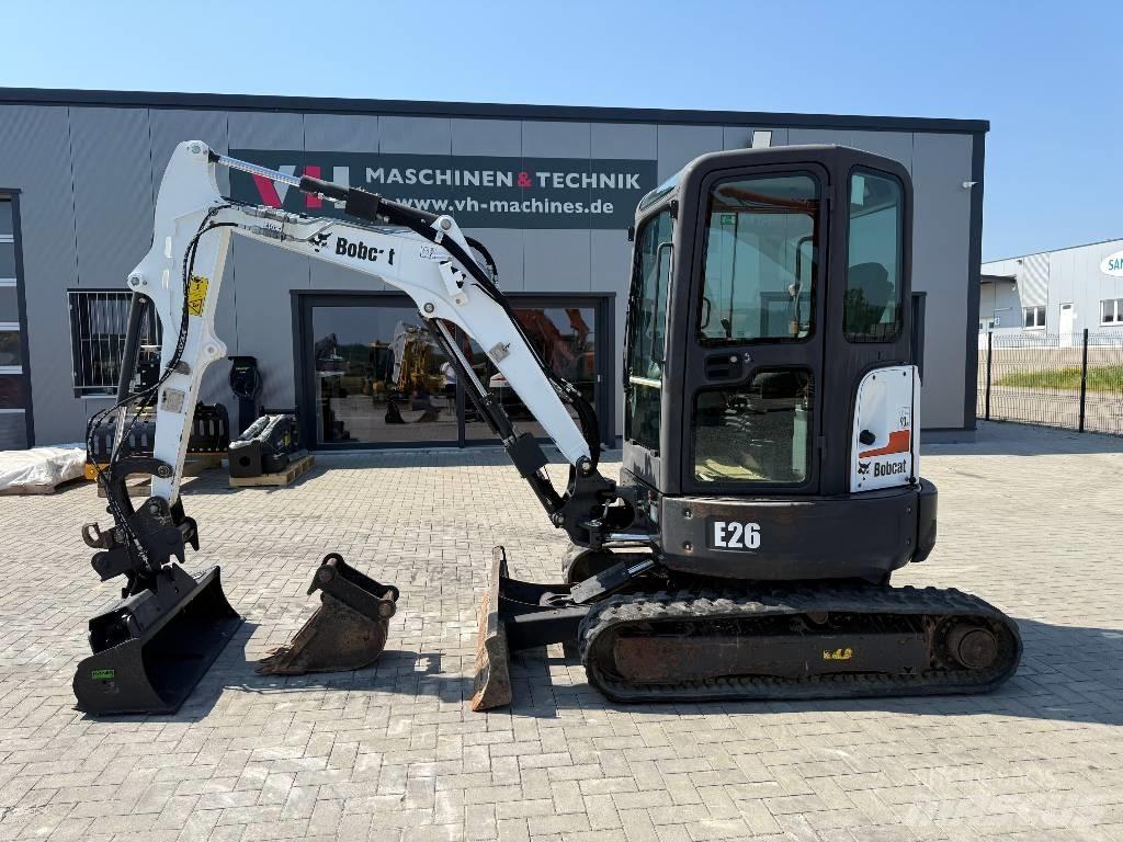 Bobcat E 26 EM Mini ekskavatörler, 7 tona dek