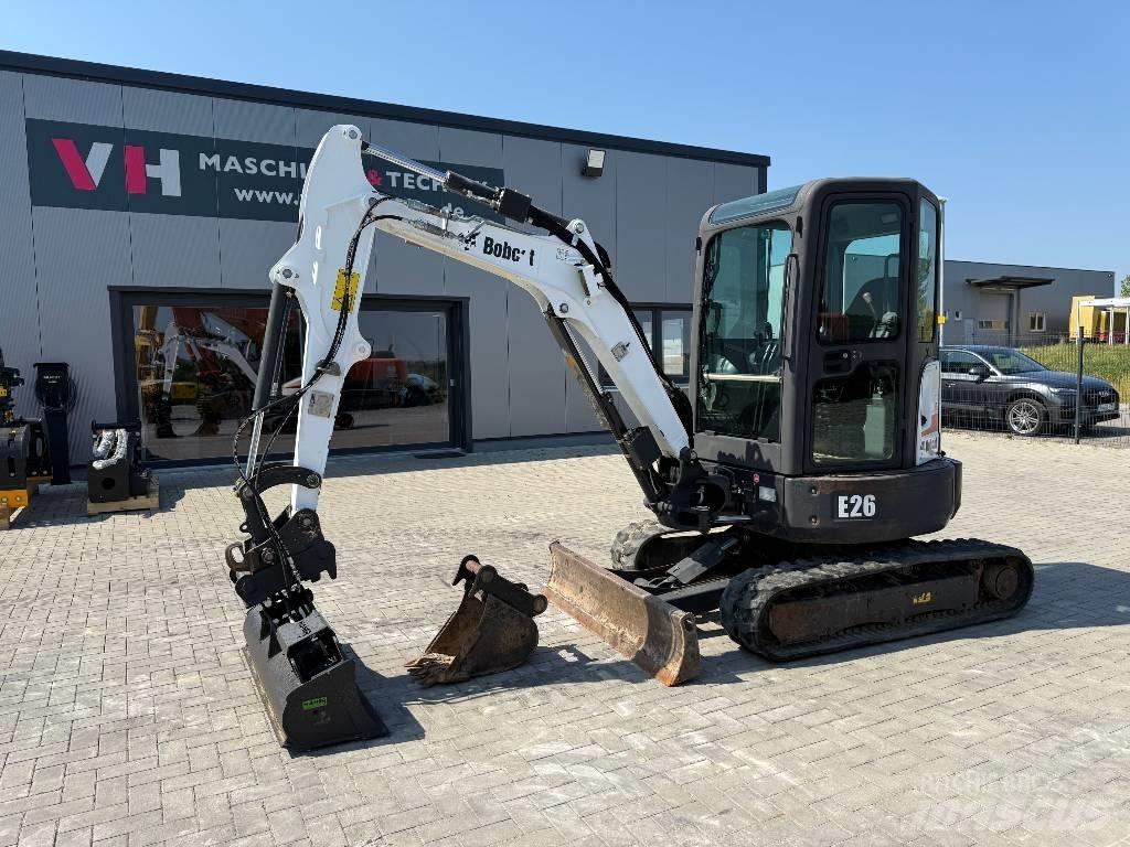 Bobcat E 26 EM Mini ekskavatörler, 7 tona dek