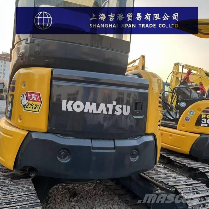 Komatsu PC 40 MR Mini ekskavatörler, 7 tona dek