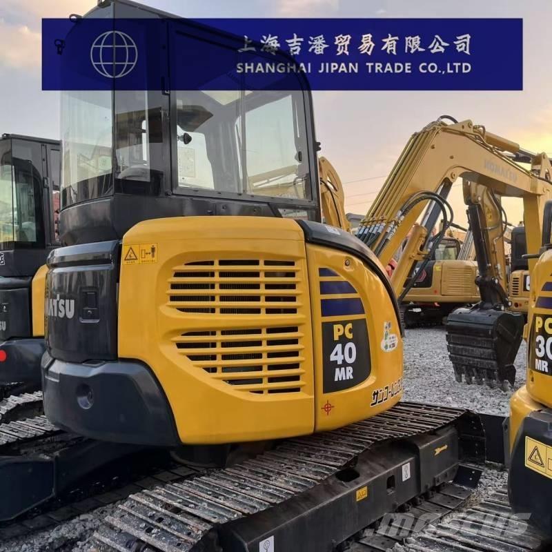 Komatsu PC 40 MR Mini ekskavatörler, 7 tona dek