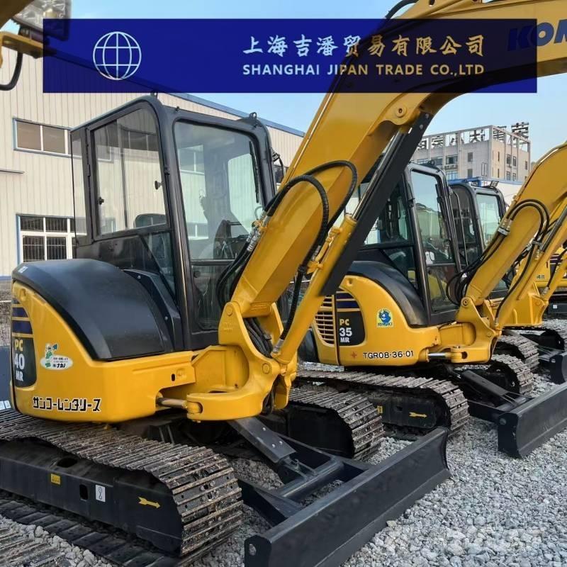 Komatsu PC 40 MR Mini ekskavatörler, 7 tona dek