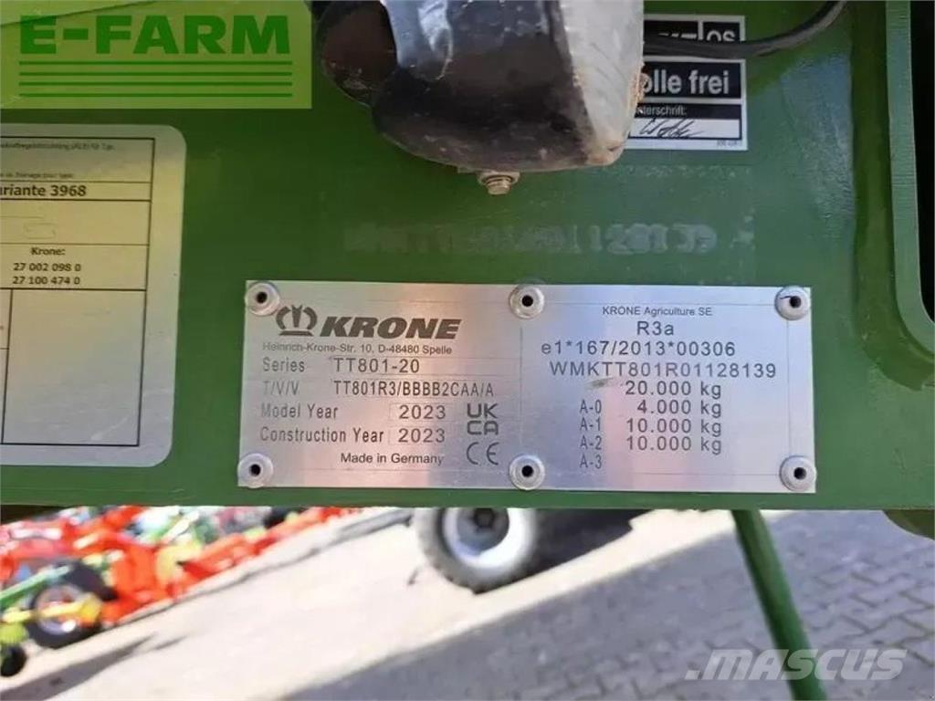 Krone gx 440 Hububat/Silaj Römorkları