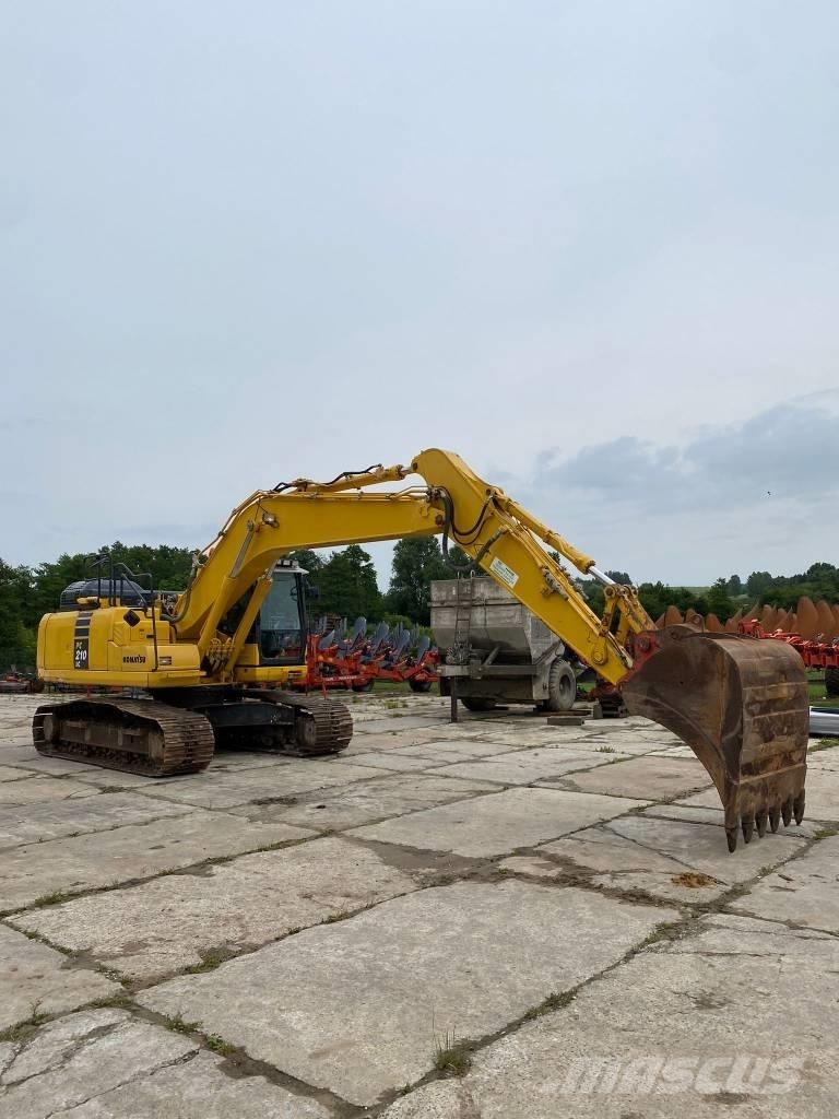 Komatsu PC 210 LC Paletli ekskavatörler