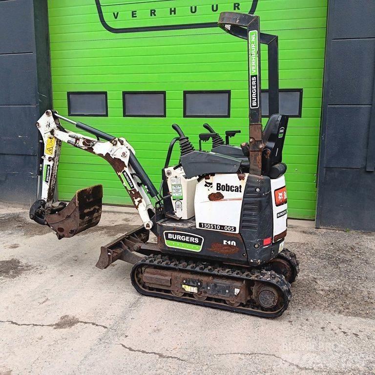 Bobcat E10 Mini ekskavatörler, 7 tona dek