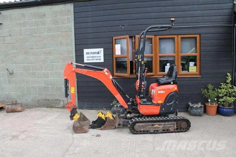 Kubota U 10-3 Mini ekskavatörler, 7 tona dek