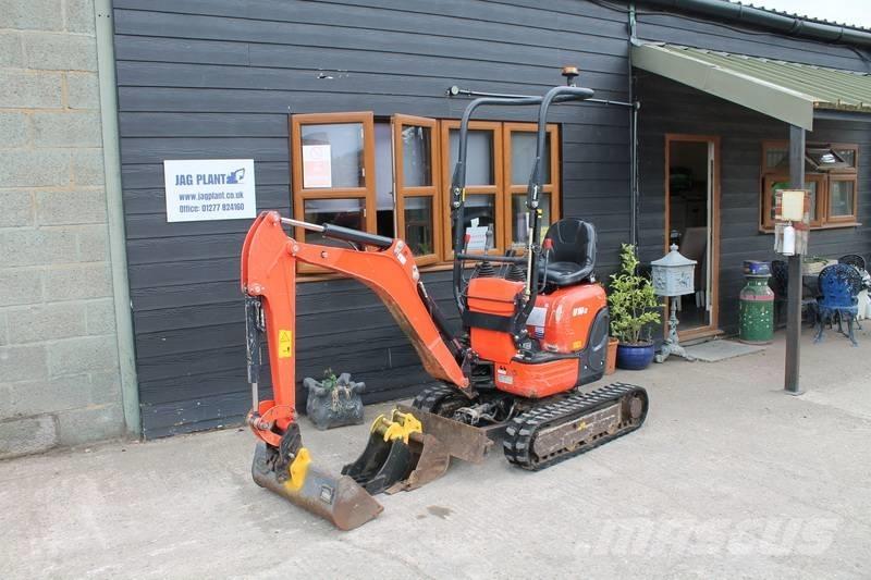 Kubota U 10-3 Mini ekskavatörler, 7 tona dek