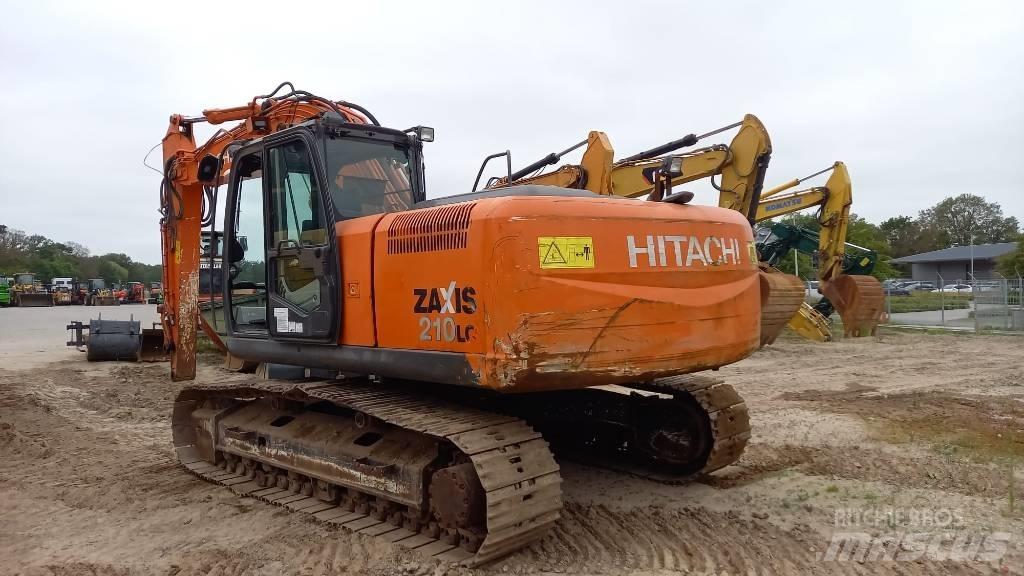 Hitachi ZX 210 LC-3 Paletli ekskavatörler