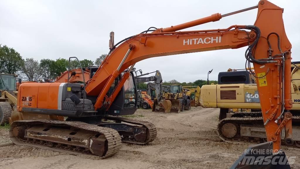 Hitachi ZX 210 LC-3 Paletli ekskavatörler