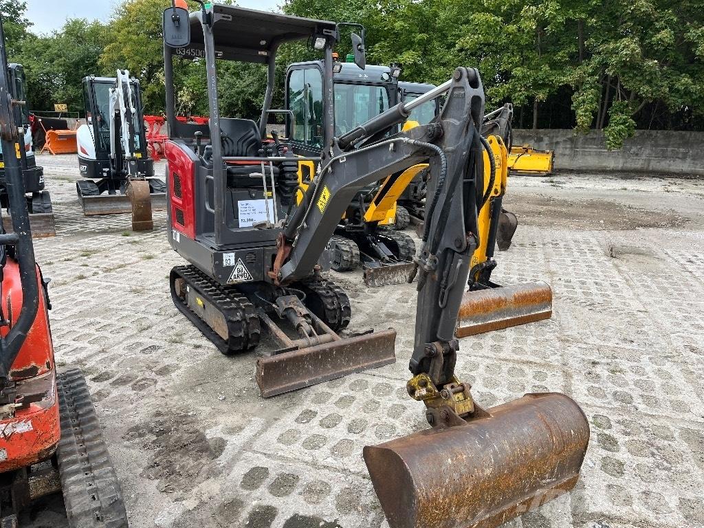 Volvo EC18D Mini ekskavatörler, 7 tona dek