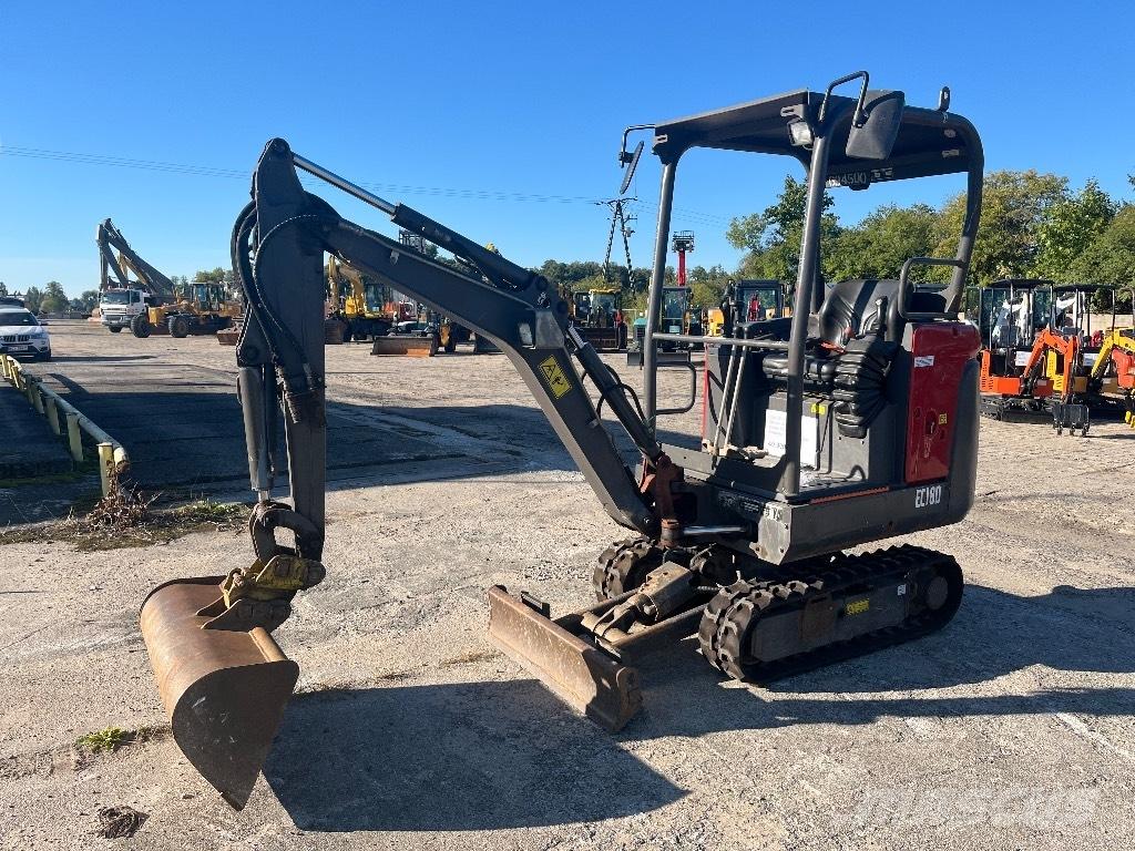 Volvo EC18D Mini ekskavatörler, 7 tona dek