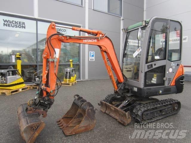 Hitachi ZX 18 Mini ekskavatörler, 7 tona dek