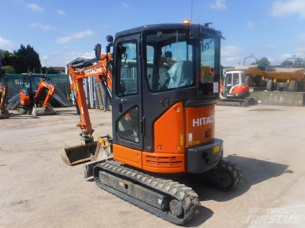 Hitachi ZX 26 U-6 Mini ekskavatörler, 7 tona dek