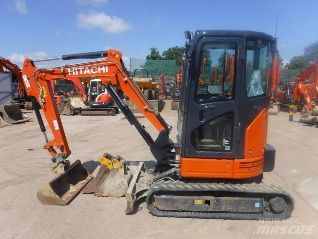 Hitachi ZX 26 U-6 Mini ekskavatörler, 7 tona dek
