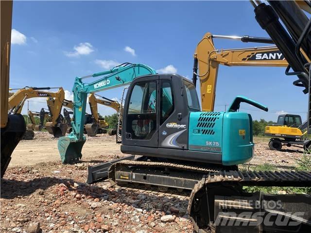 Kobelco SK75 Mini ekskavatörler, 7 tona dek