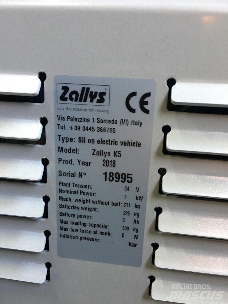  Zallys K5 Düsük seviye siparis toplayici