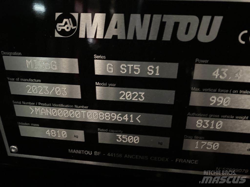 Manitou MI35G LPG'li forkliftler