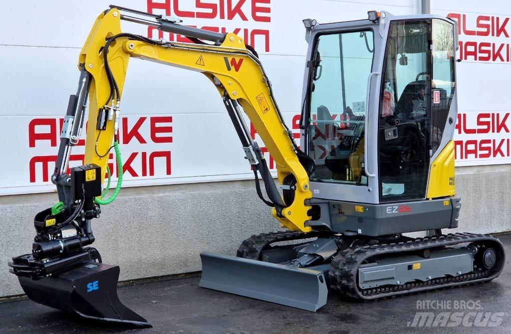 Wacker Neuson EZ 26 Mini ekskavatörler, 7 tona dek