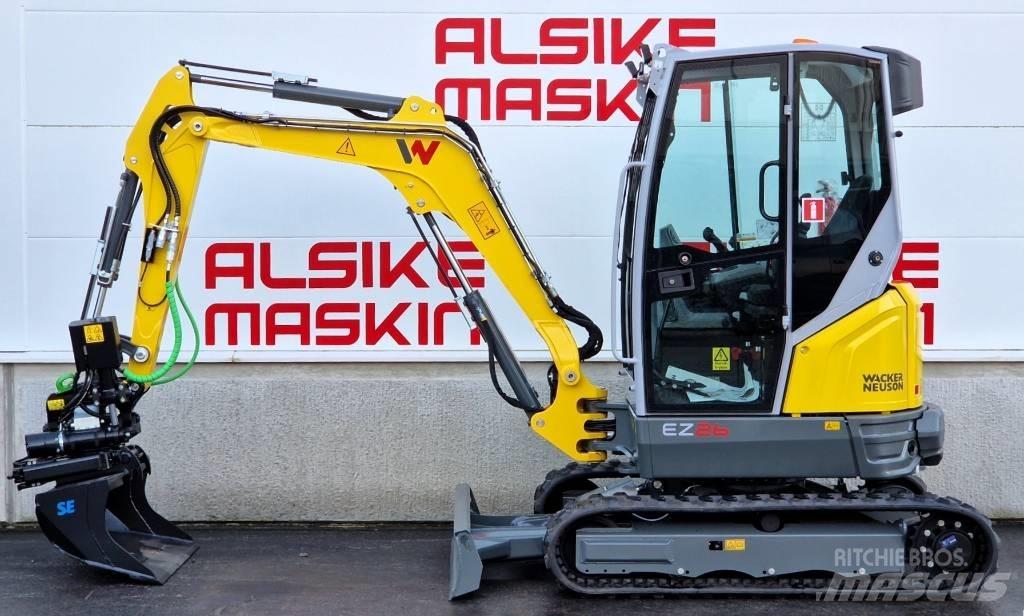 Wacker Neuson EZ 26 Mini ekskavatörler, 7 tona dek