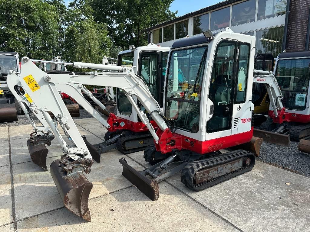 Takeuchi TB 016 R Mini ekskavatörler, 7 tona dek