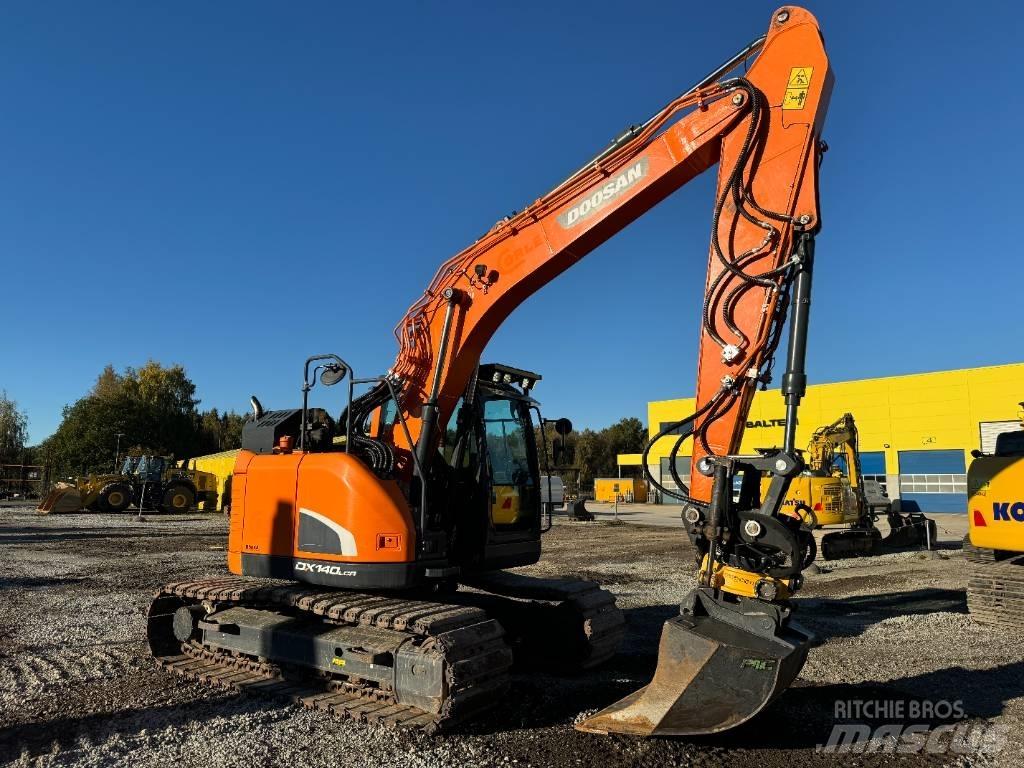 Doosan DX140LCR-5 Paletli ekskavatörler