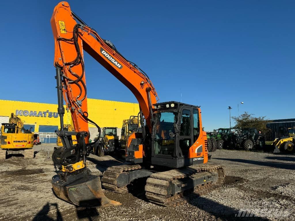 Doosan DX140LCR-5 Paletli ekskavatörler