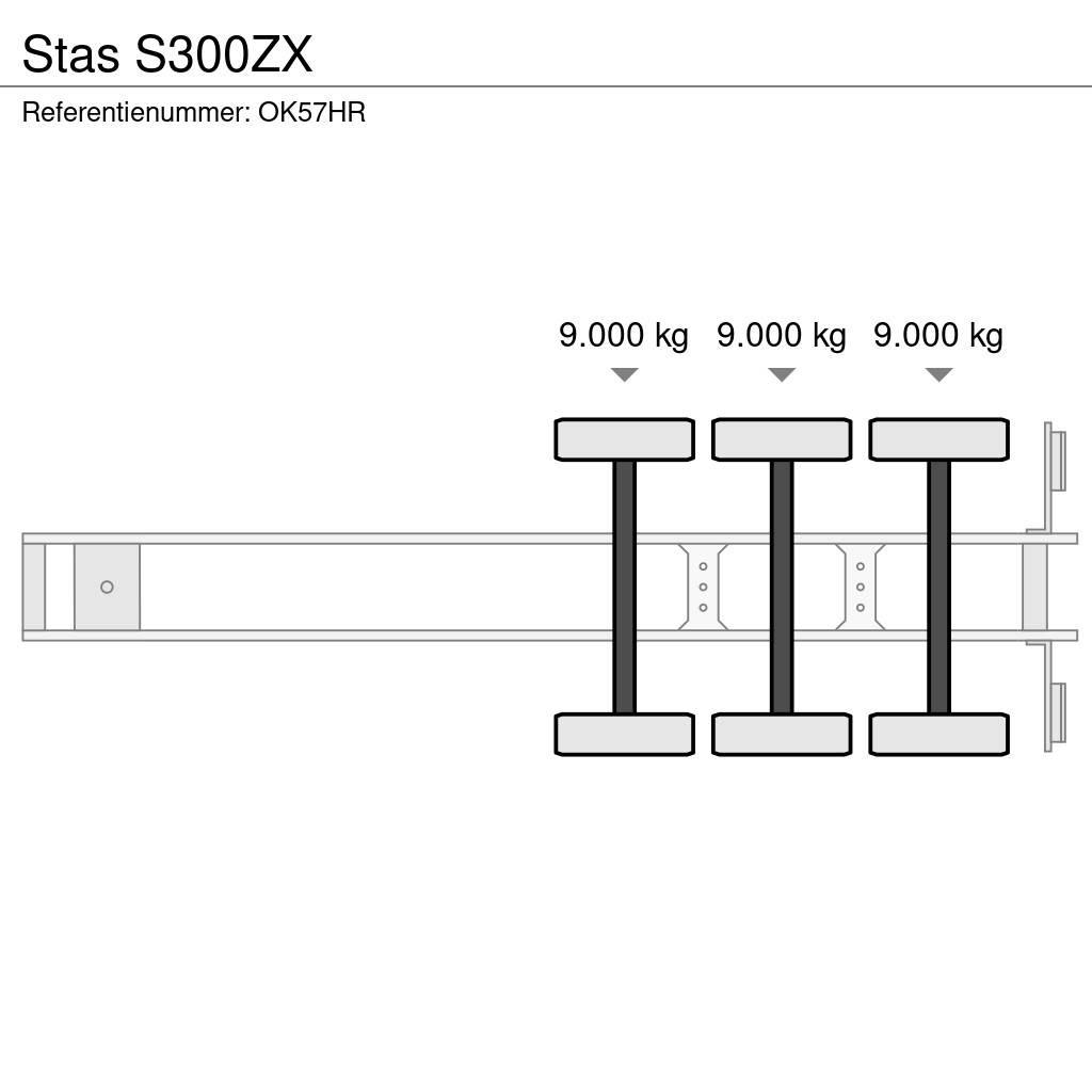 Stas S300ZX Kayar zemin yarı römorklar