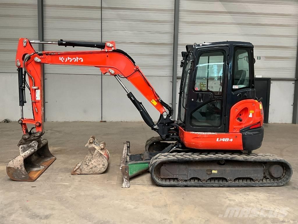 Kubota U 48-4 Mini ekskavatörler, 7 tona dek