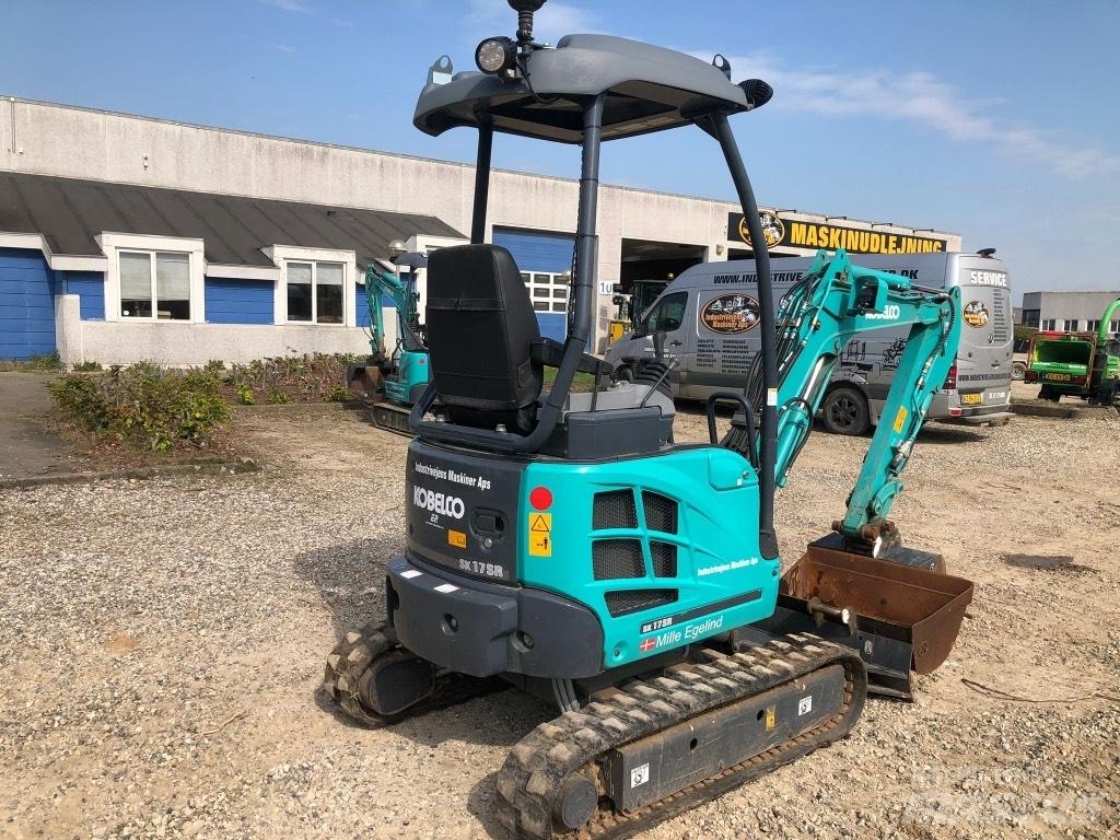 Kobelco SK 17 SR-3 Mini ekskavatörler, 7 tona dek