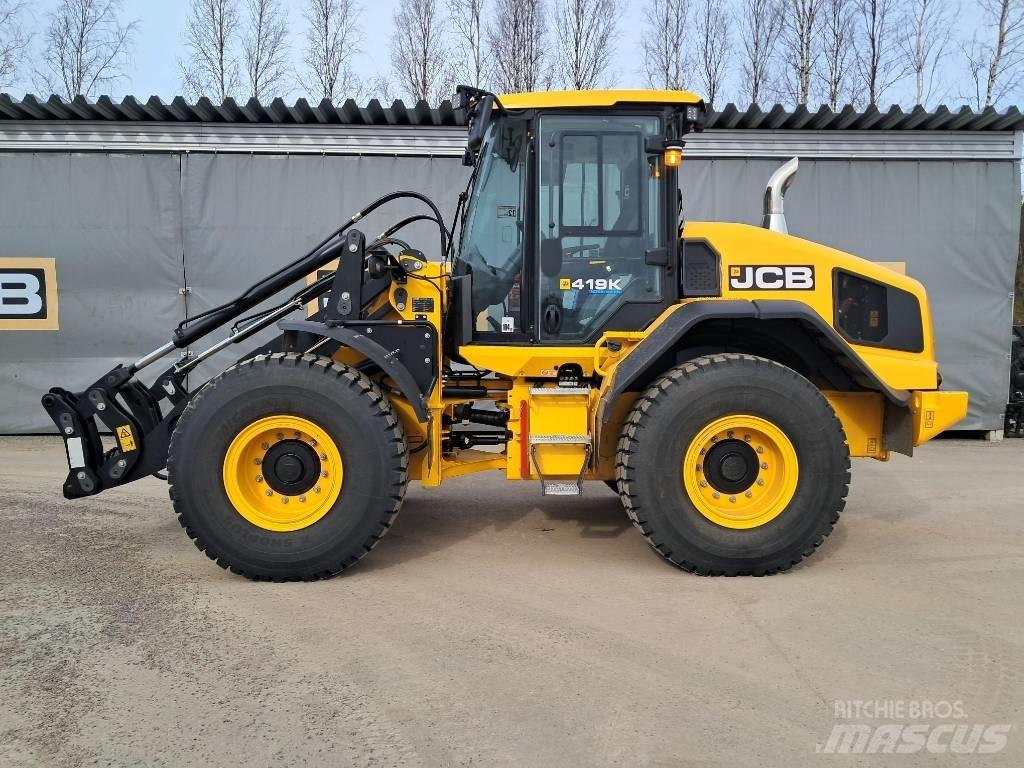 JCB 419S Tekerlekli yükleyiciler
