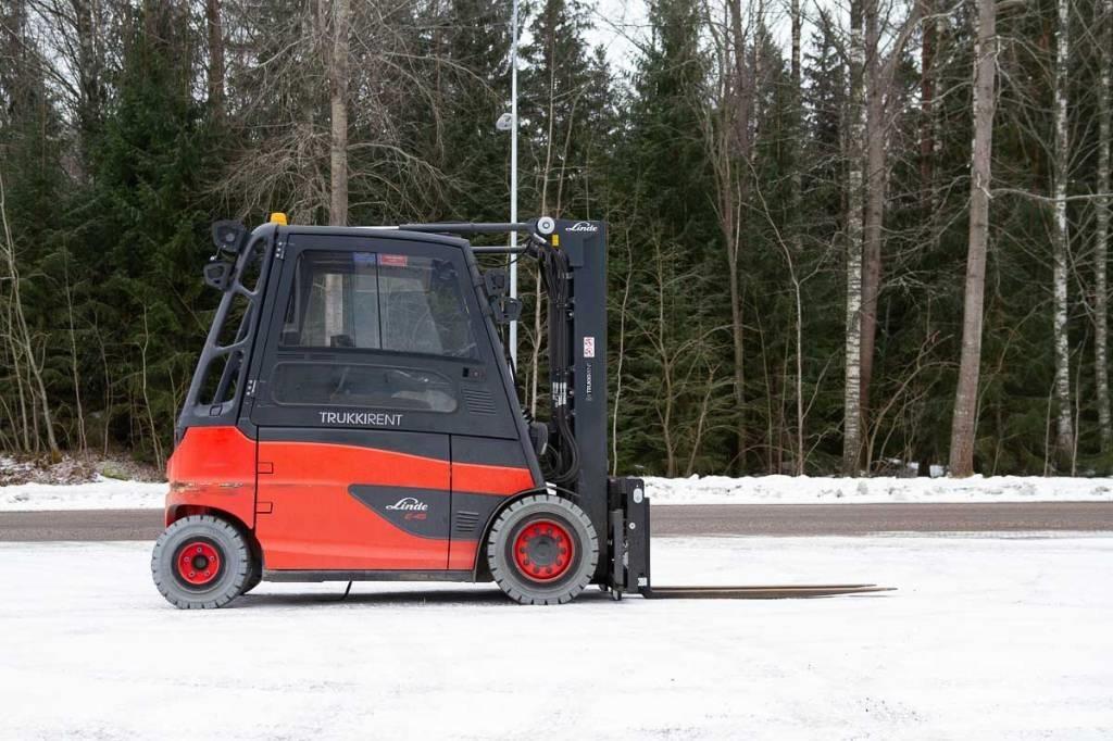 Linde E 45 Elektrikli forkliftler