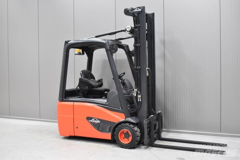Linde E 18 - 02 Elektrikli forkliftler