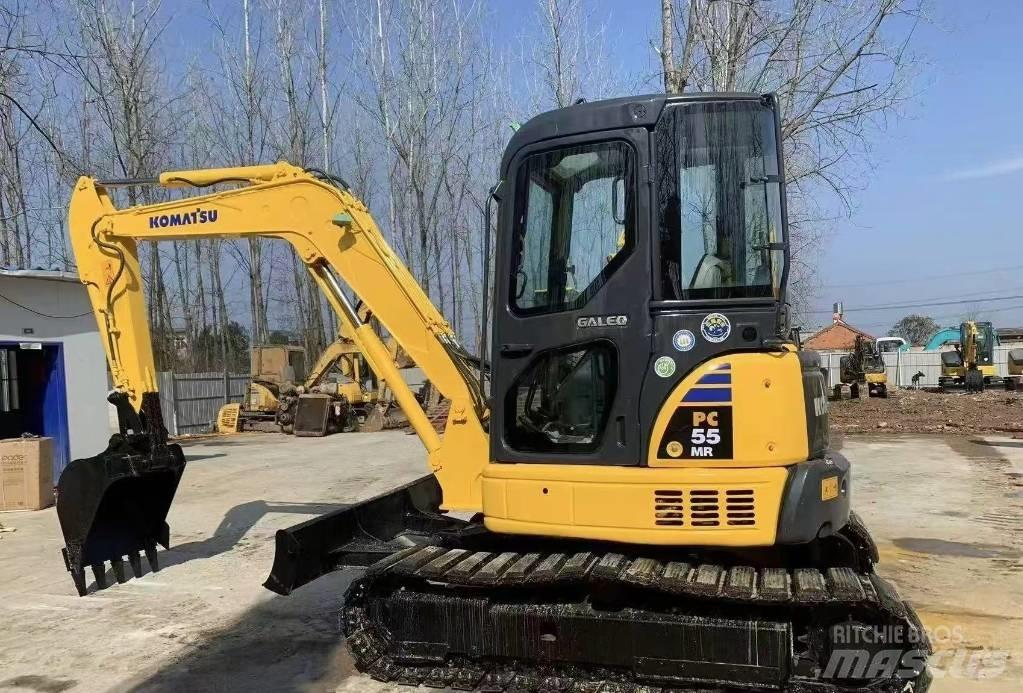 Komatsu PC 55 Mini ekskavatörler, 7 tona dek