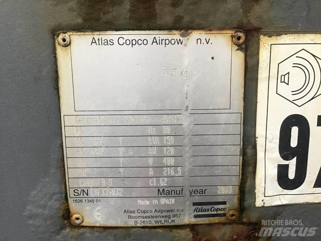 Atlas Copco QAS 150 Dizel Jeneratörler
