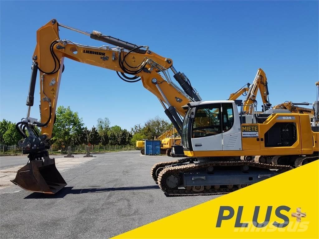Liebherr R934 Paletli ekskavatörler