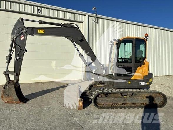 Volvo ECR88D Paletli ekskavatörler
