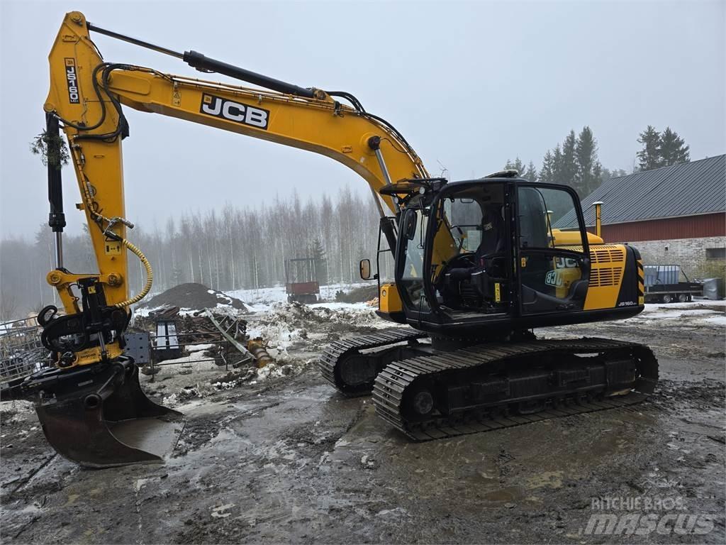 JCB JS160LC+ Paletli ekskavatörler