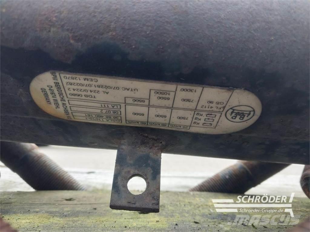 BPW - ACHSE TDB 0860 Diger tarim makinalari